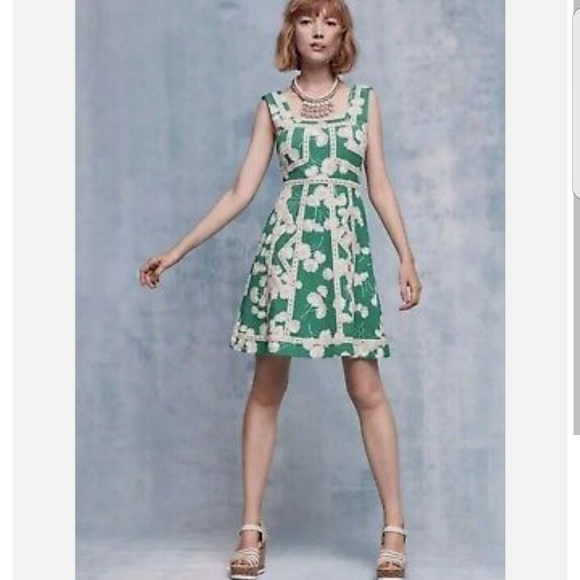 Anthropologie Dresses & Skirts - MAEVE Emma Dress Fit And Flare Mini Dress Size 0 ANTHROPOLOGIE